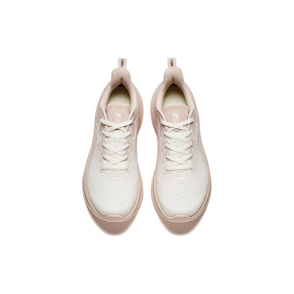 Anta Slip Resistant And Breathable Low top Running Shoes Women's Pink Gray 922415577-3