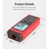 UNI-T Mini Digital Laser Tachometer UT373 Non-Contact Tachometer RPM Range 10-99999RPM Tachometer Odometer Backlight