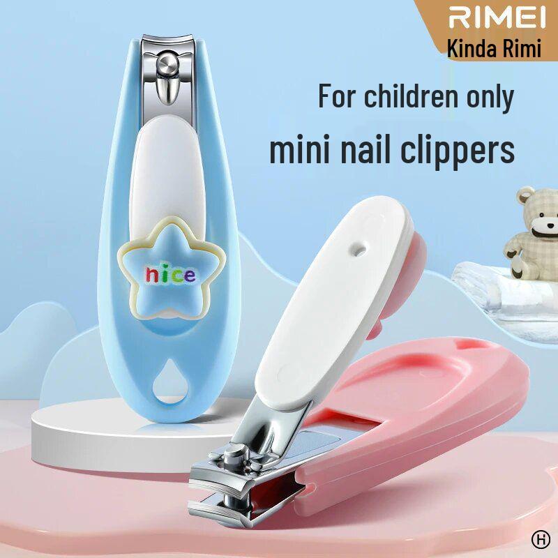 Jindari Mei Cute Cartoon Nail Clippers for Children - Safe, Anti-Splash Design