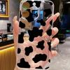 For Apple iphone 12 Pro Max 14 13 Plus Clear Cover Transparent for Artistic Pink Marble White Brown Leopard Print Phone Case TPU