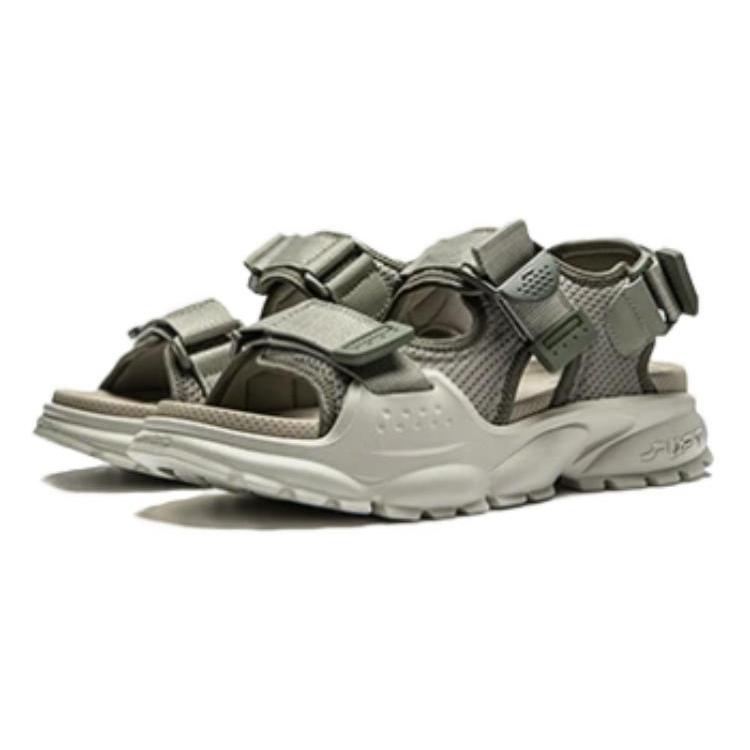 Li Ning SOFT COCA Beach Sandals Men's Gray AGUU001-3