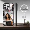 British singer O-Olivia Dean Phone Case For iPhone17,16,15,14,13,12,11 Plus,Pro Magnetic For Magsafe Wireless Charging