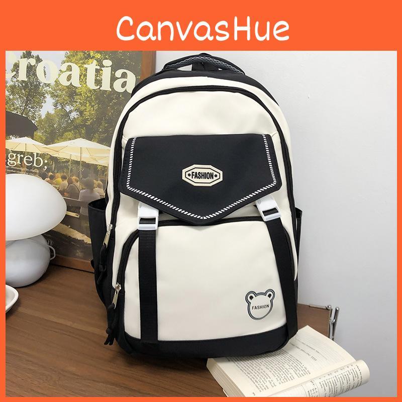 Backpack Oxford Fabric 16in Laptop Breathable Design For High School Commute