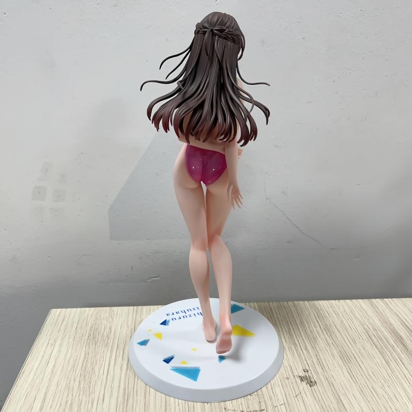 25 CM Kanojo Okarishimasu Mizuhara Chizuru Kyouei Wersja w stroju kąpielowym figurka PVC Figurka kolekcjonerska Model anime Lalka dla dorosłych Zabawki prezenty