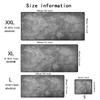 Dark Gray Distressed Texture Large Gaming Mouse Pad Waterproof Nonslip Desk Mat