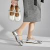 Fashion Women's New Mary Jane Flats - Genuine Leather, Shallow-Mouth, Non-Slip, Large Sizes | Perfect for Autumn