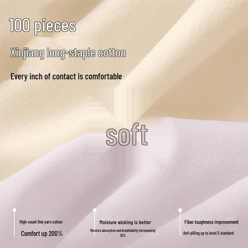 Ordifen Women's Cotton Lace Briefs 3-Pack