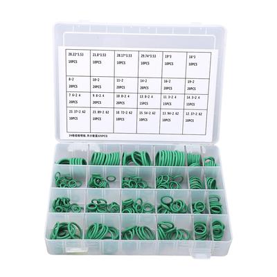 345PCS Universal Rubber O Ring Assortment Kit Dustproof Air Conditioning Seal Ring for Automobile