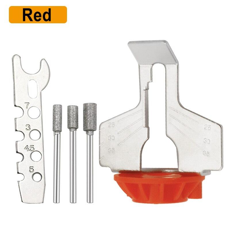 Chainsaw Sharpening Kit Electric Grinding Chain Polishing Accessory Kit Sharpening Saw Serrated Grinding Tools Power Tools