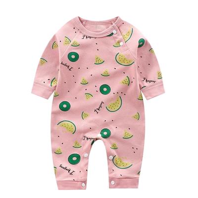 Barboteuse Imprimée Manches Longues Bébé Garçon Fille Enfants Vêtements Unisexe Décontracté Illustration Coton 23550 Style 14 9Mois [Misia Luxury] Printemps/Automne Enfants