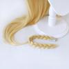 100cm Anime Dangan Ronpa Sonia Nevermind Long Wig Braid Cosplay Costume Super Danganronpa Heat Resistant Synthetic Hair Women Wigs