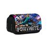 Fortnite Pencil Case Double Layer Kids Storage Bag With Nylon Material For School Supplies