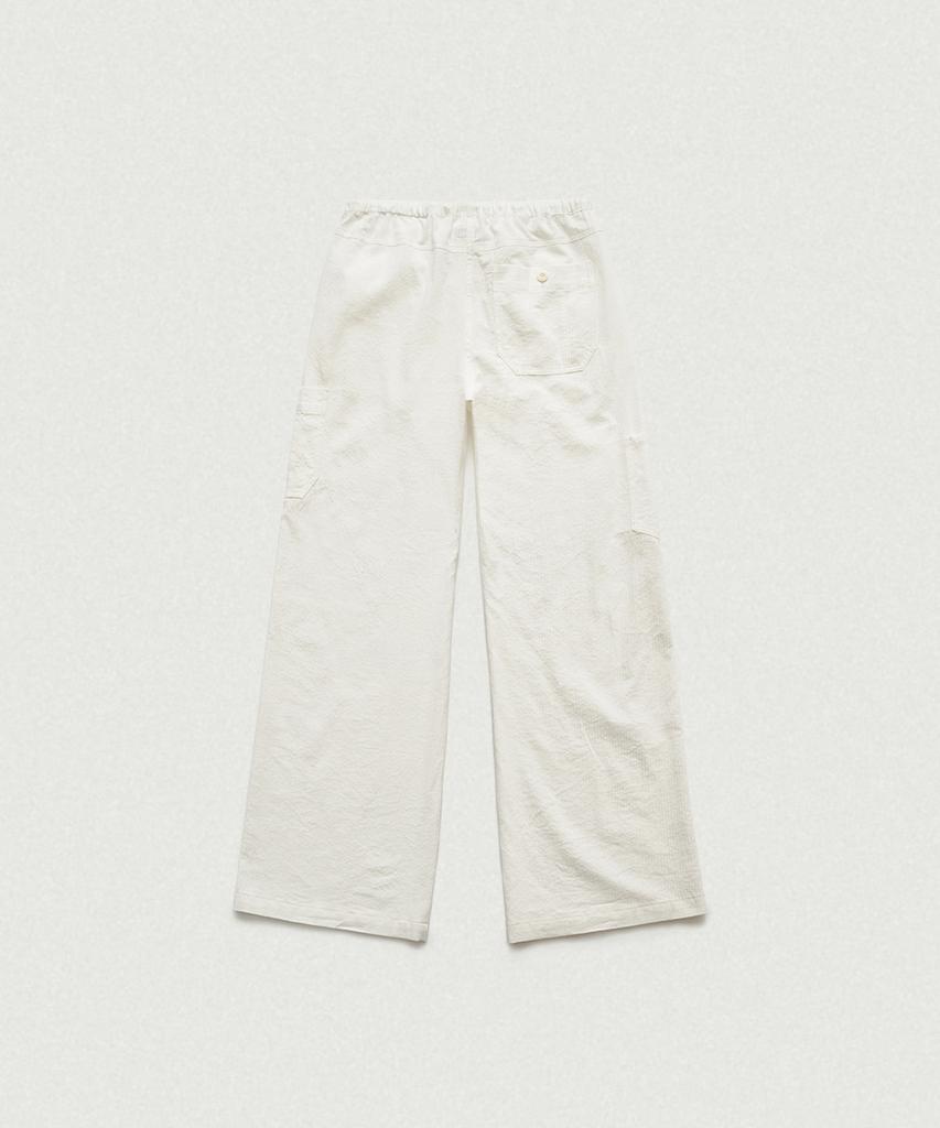 Deobanes Dana Light Drawstring Cargo Pants_Ivory