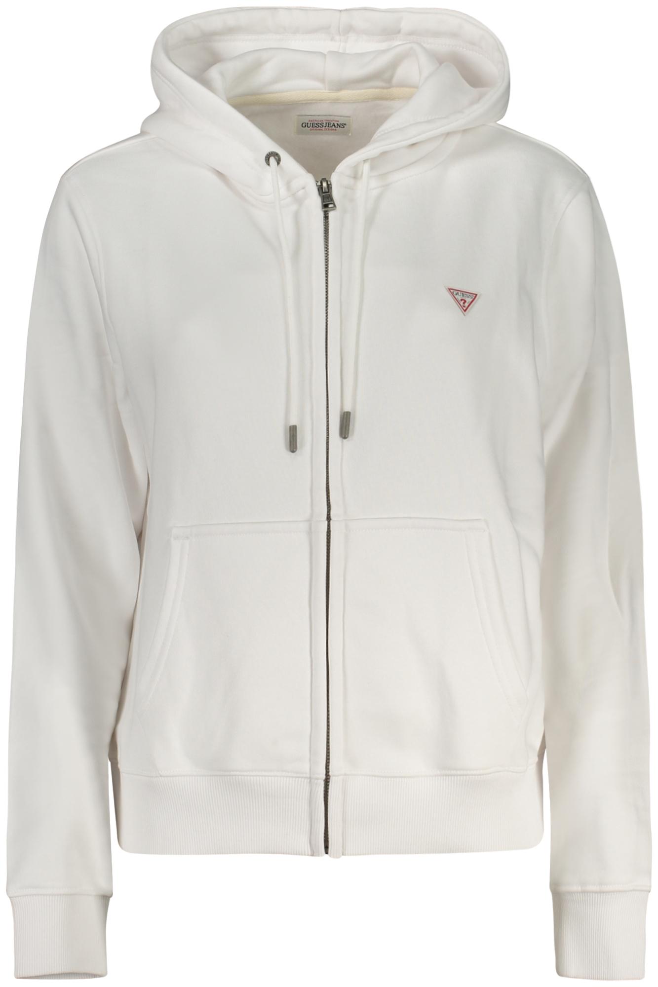 Guess Damen Weiß -Hoodie Mit Mini-Dreieck - Bild 2