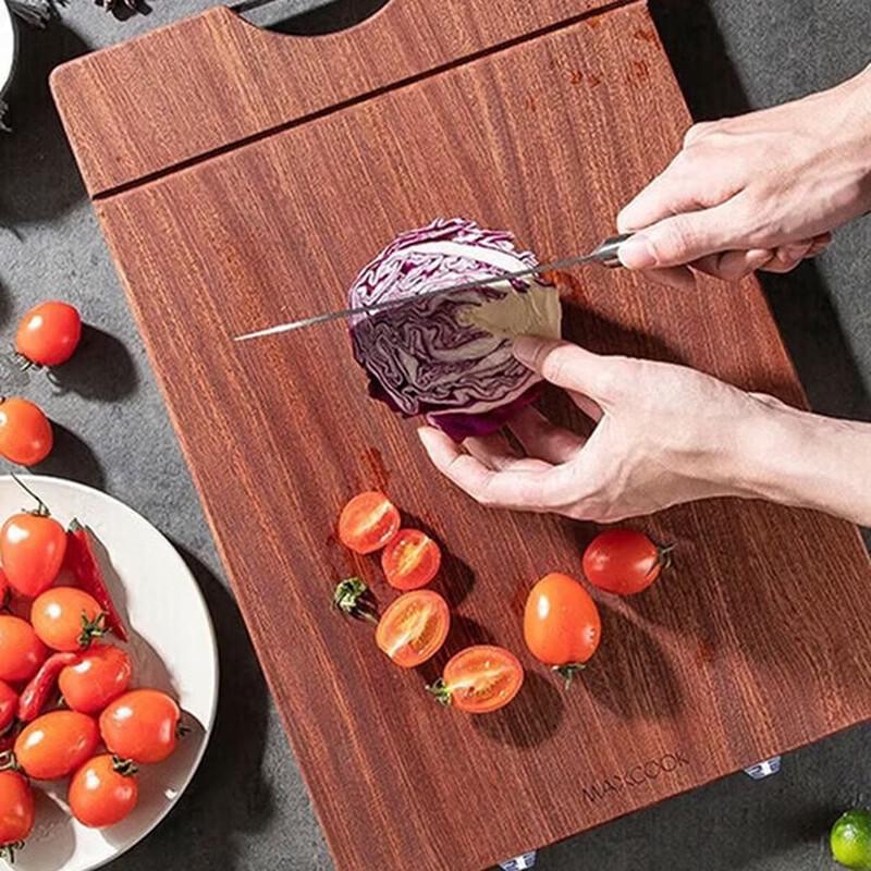 MAXCOOK Ebony Wood Cutting Board