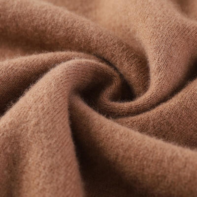 Antonio Men's 100% Wool Ribbed Crew Neck Pullover Sweater