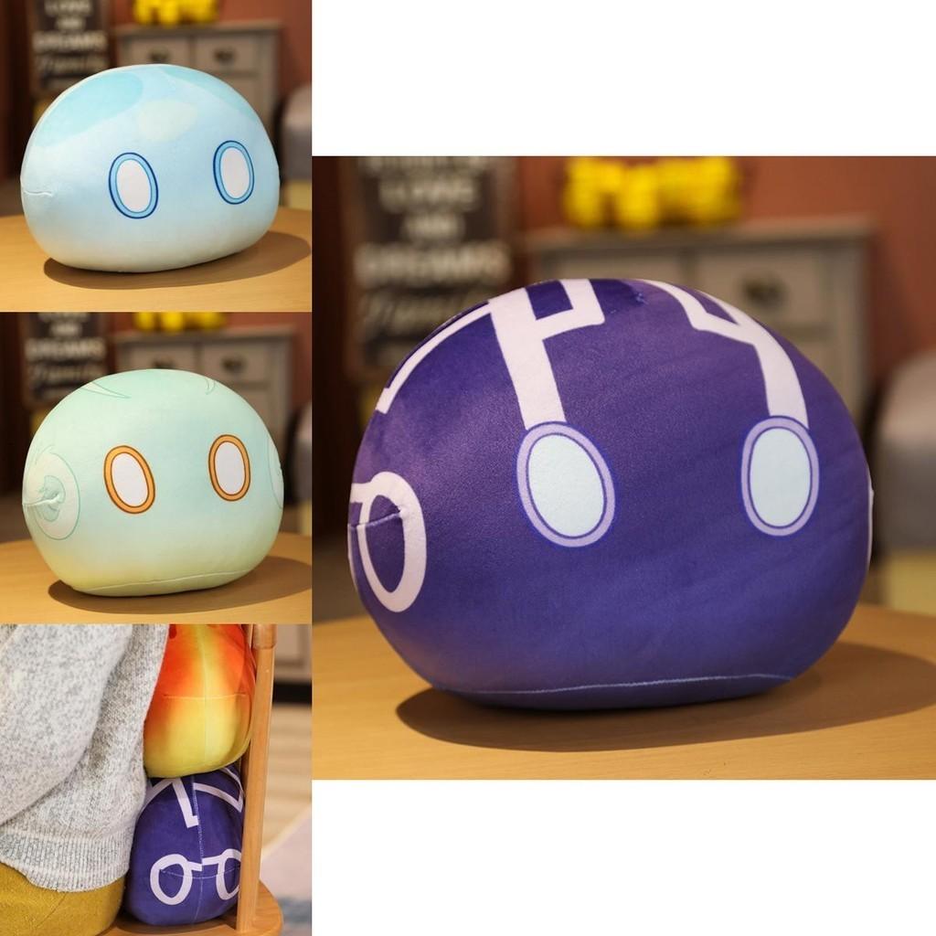 Genshin Impact Slime Theme Adorable Plush Dolls Perfect Kids Gift Cartoon Pillow