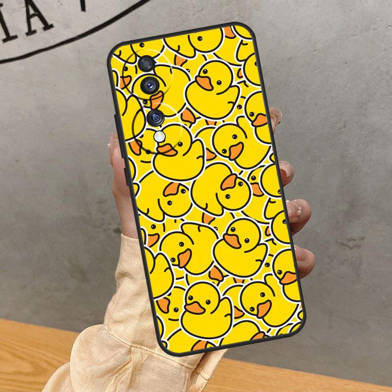 

Cartoon Cute Goose Duck Case For Honor Magic 7 Pro 5 6 Lite Cover For Honor 90 70 50 400 200 X9 X8a X8b X9a X9b X9c Honor 400 Lite