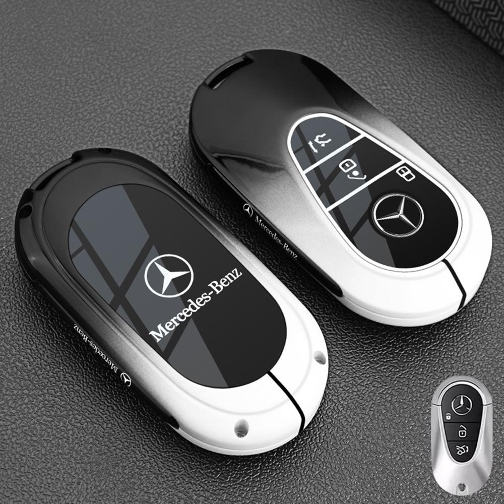 New Zinc Alloy Car Remote Key Case Cover for Mercedes Benz C S Class W206 W223 S350 C260 C300 S400 S450 S500 Fob Accessories