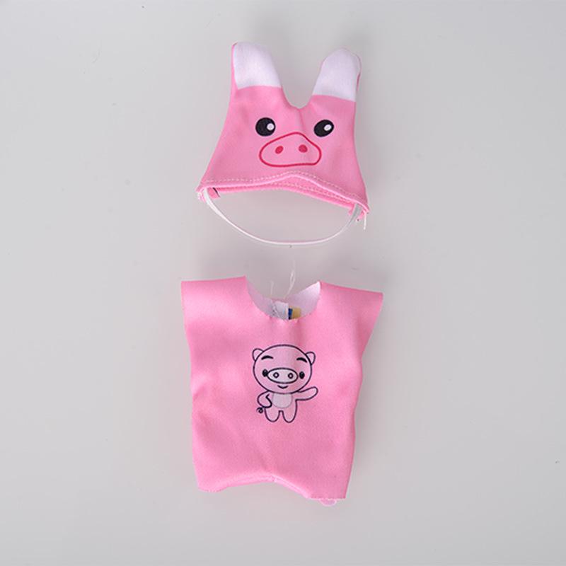 Vinyl Soft Rubber Baby Doll with Clothes - Mini Simulation Toy Doll