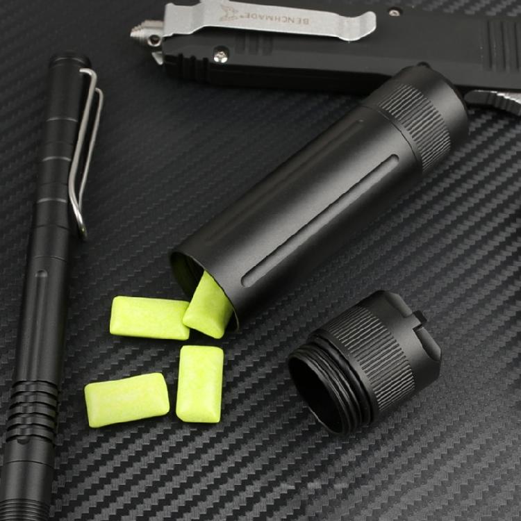 Waterproof Pill Box Survival Outdoor Pill Bottle Container Sealed Capsule Holder