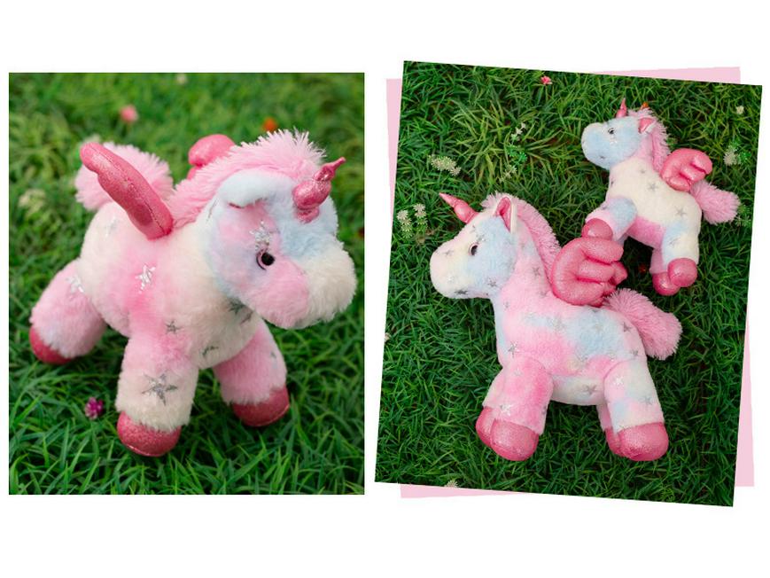Colorful Star Unicorn Plush Toy Doll Pillow Gift for Girls