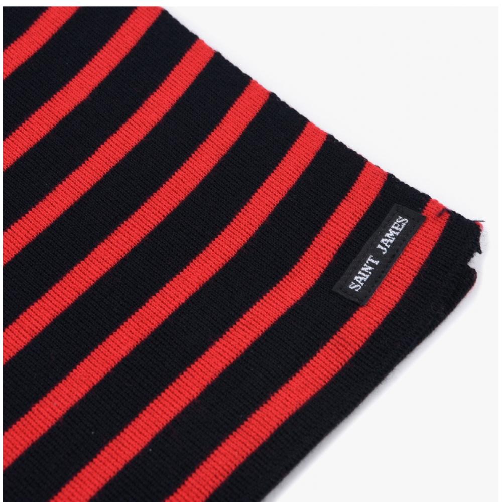 St. James 2945 Navy Tulipe Dougai Stripe Muffler