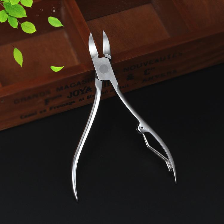 Stainless Steel Ingrown Toenail Clipper and Cuticle Nipper - Eagle Beak Design (Model 8717)