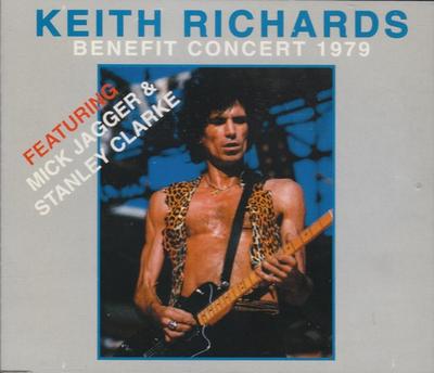 CD KEITH RICHARDS - Benefit Concert 1979 PYCD073 Triangle Record 1992 Europe Rock Used