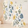 Women Plus Size Two Piece Coordinate Long Sleeve Outerwear Cami Maxi Dress