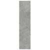 Apothecary Cabinet Concrete Gray 30x41x174.5 cm Engineered Wood