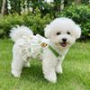 Cotton Dog Suspenders Dress Thin Breathable Summer Cat Clothes Puppy Princess Skirt  Spring