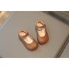 Solid Color Simple Children's Round-Toe Flats | Shallow-Mouth Soft-Sole Shoes for Toddlers & Young Girls Elegant Youth Shoes