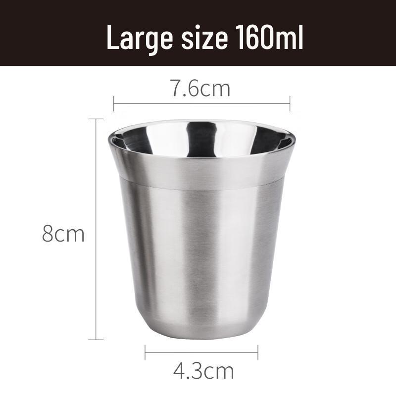 TLXT Double-Wall Stainless Steel Espresso Cup