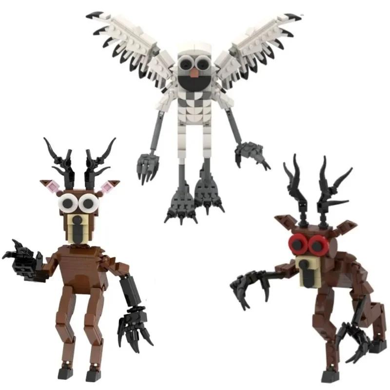 Non-Toxic @99 Nights In The Forest Deer Building Blocks Set 99 Nights In The Forest Deer Blocks For Children Christmats Toys Birthday Gifts