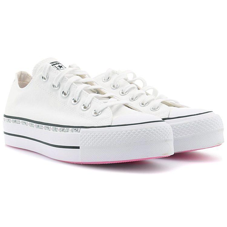 Converse Chuck Taylor All Star Lift Low Top White Sneakers Women's 569263C