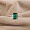 Chrome Diopside Gemstone 925 Sterling Silver Handmade Jewelry Designer Ring For Girl RR-78-14