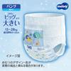 Size Bigger Than Moonyman Diapers 114 Pieces Pieces X [Pants Big] Boys' (13~28kg) (38 3) [Case Item]