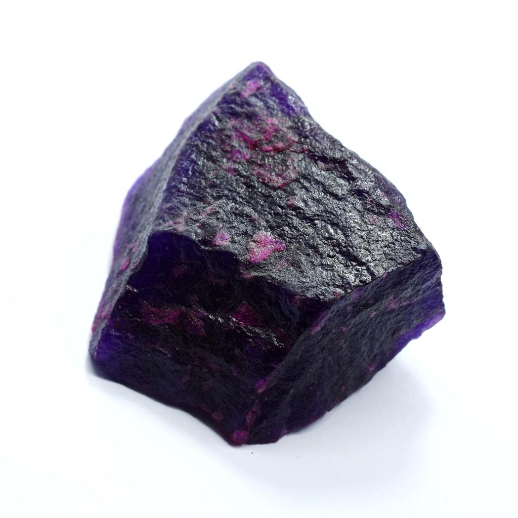Natural Tanzanite Uncut Rough Purple 123.03 Ct CERTIFIED Gemstone Huge Size