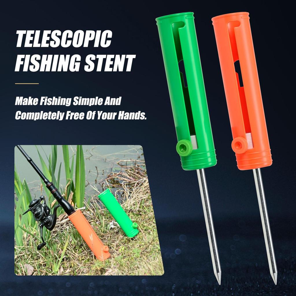 Angelrutenhalter Boden Zubehör Faltbar Multifunktional Professionell Robuste Unterstützung Einfach