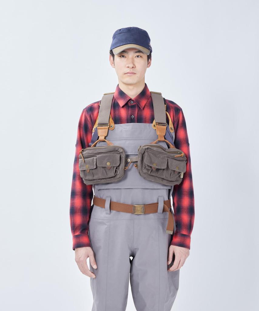 Snow Peak Fishing Pocket Vest Brown One SPTL-JK-26SU905 - Outerwear, Mid-layer Vest, Men's & Women's,