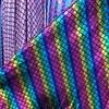 Golden Polyester Fish Scale Fabric for Costumes and Decor