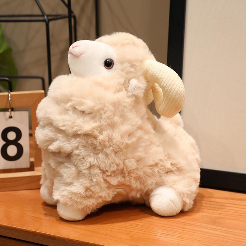 Soft Plush Sheep Toy For Kids Bedroom Decor Gift For Children And Teens