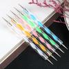 5-Piece Double-Headed Nail Art & Polymer Clay Dotting Tool Set