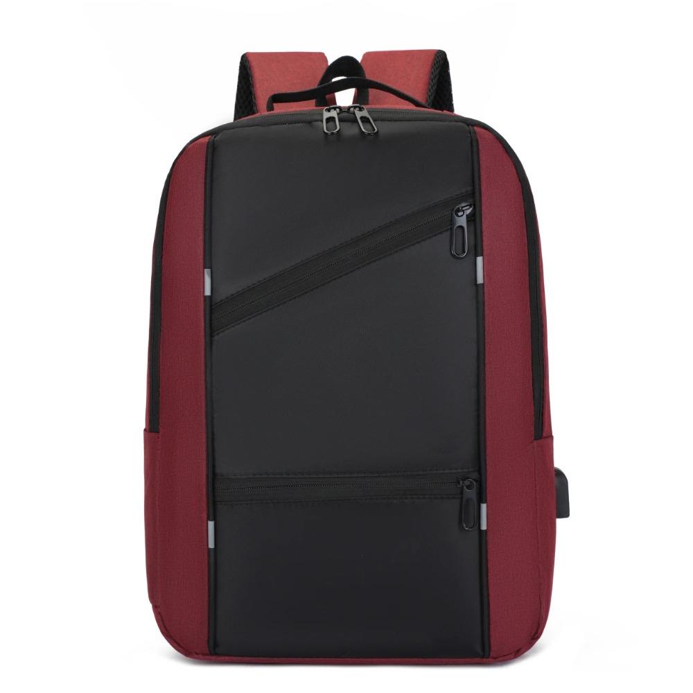 New Men's Double-shoulder Backpack. Business Commuting Laptop Bag. Large Capacity. Simple and Casual Backpack for Men. Wholesale