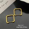 2025 Stainless Steel Geometric Ear Cuff Earrings - Unisex Styles Available
