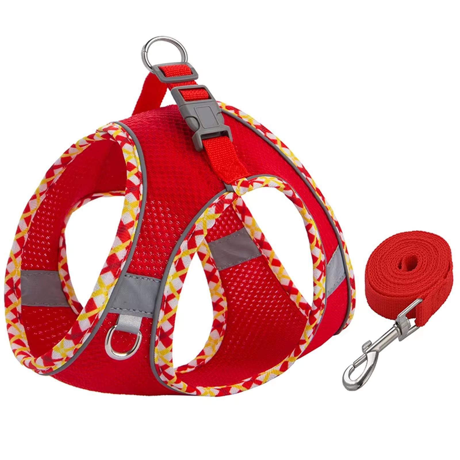 

Petank Arnés Perros Pequeños Y Medianos Tirones, Juego Arnés Y Correa Cachorro, Arnés Perro Caminarcorrer Y Entrenar L красный