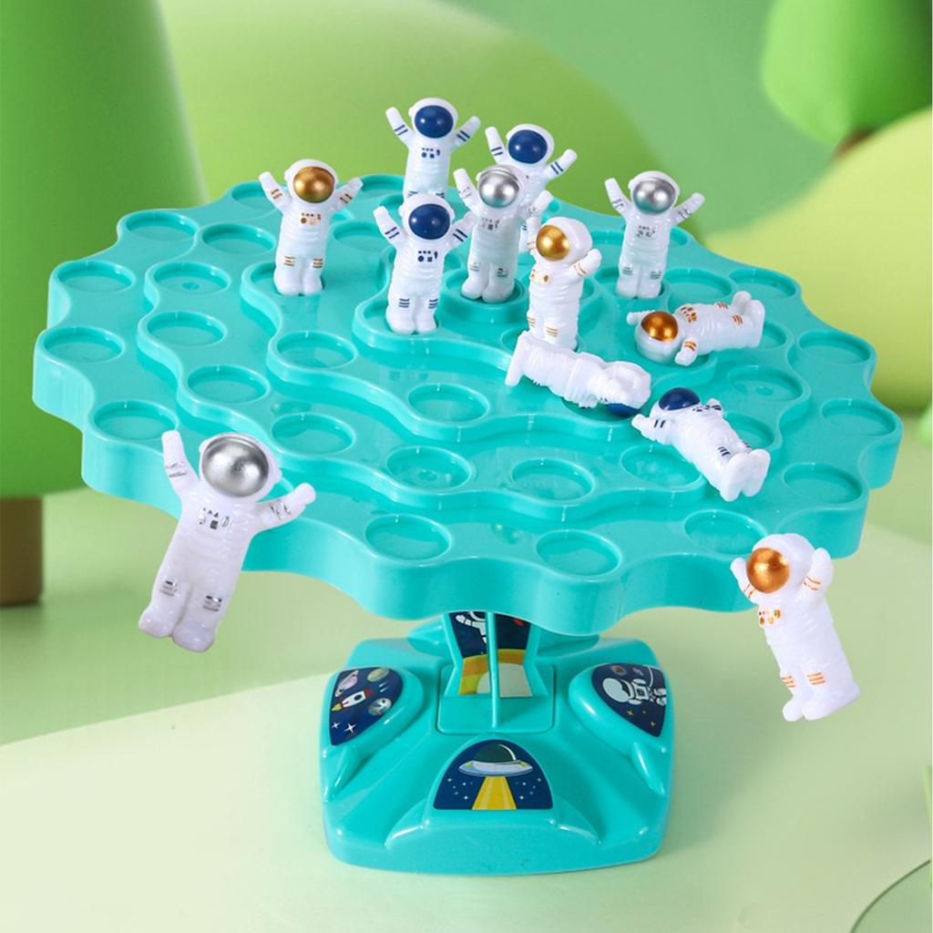 Children's Balance Astronaut Balance Tree Stacking Fun Intelligence Early Education Game Desktop Parent-child Game