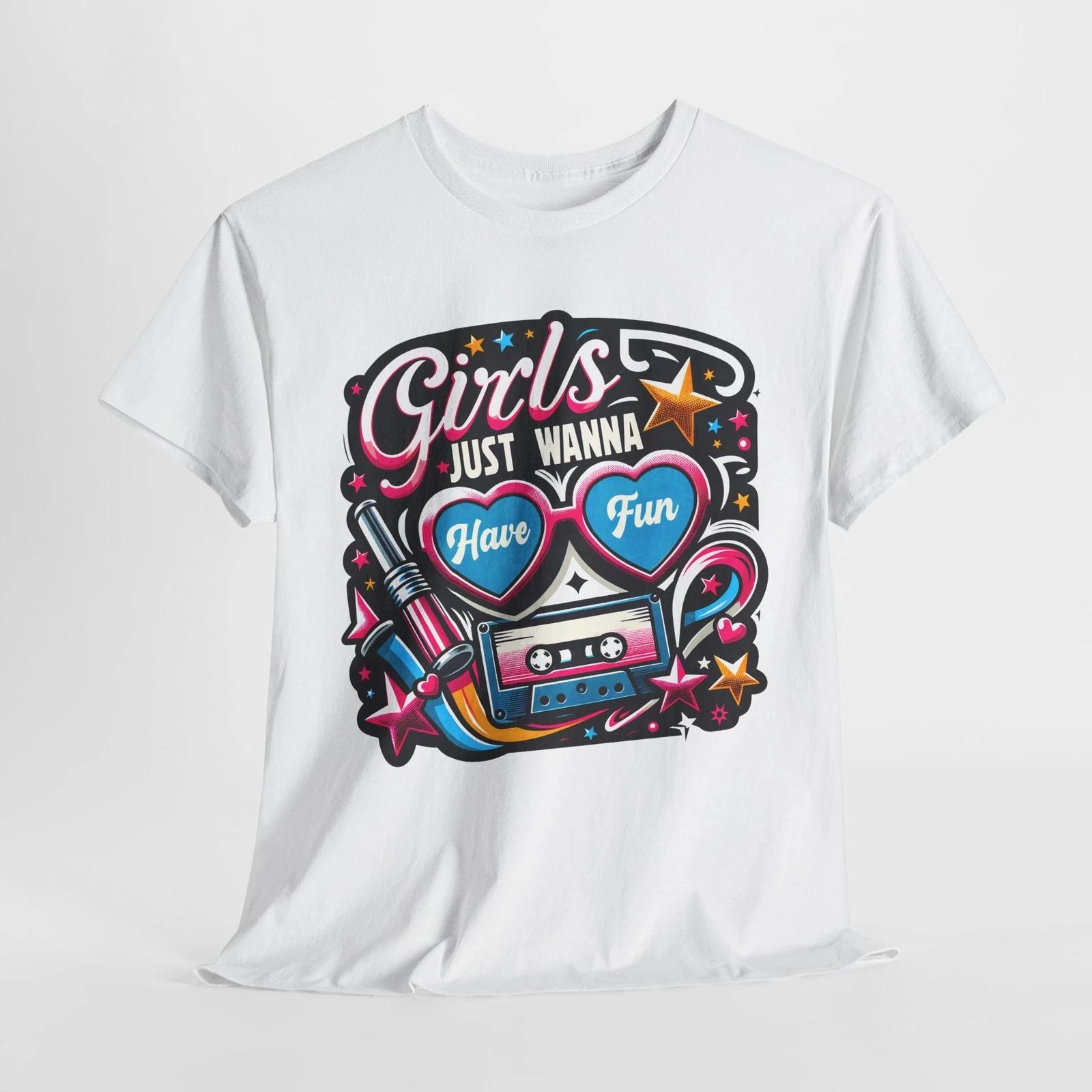 Retro Neon Lights T-Shirt | Vintage 80s Aesthetic Tee | Classic Vaporwave M