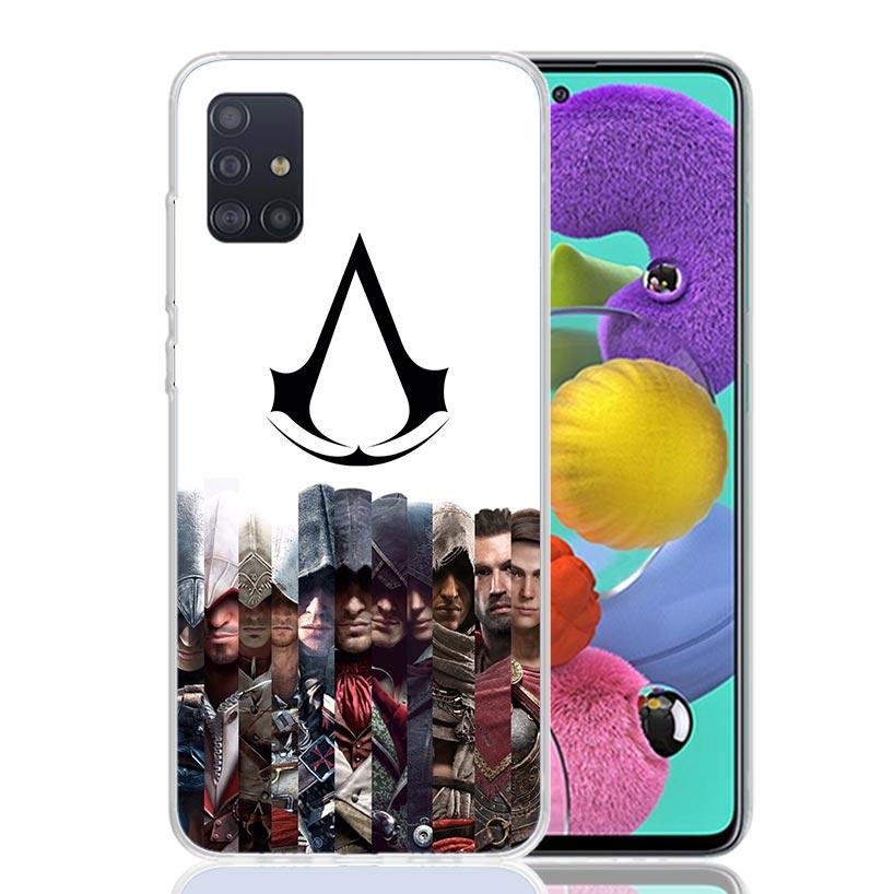 A-Assassins Game Creed Phone Case for Samsung Galaxy A52 A51 A50S A12 A22 A32 A72 A10S A30S A31 A71 Note 20 Ultra 10 Plus S10 Ga